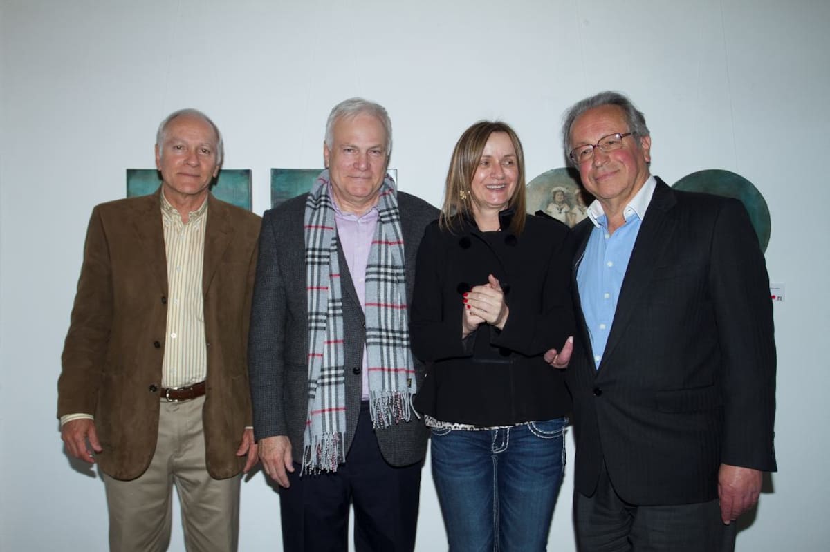 Luis C. Visbal Martelo, Jaime Visbal Martelo, Diana Luna Bisbal y Mauricio Luna Bisbal.
