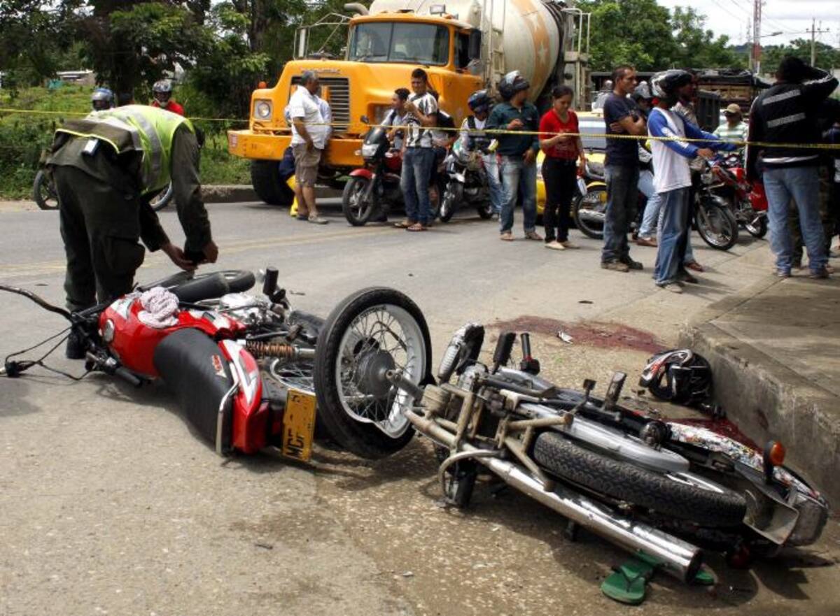 Los accidentes de tránsito, principalmente en motocicletas, siguen en aumento en Sucre. ARCHIVO/