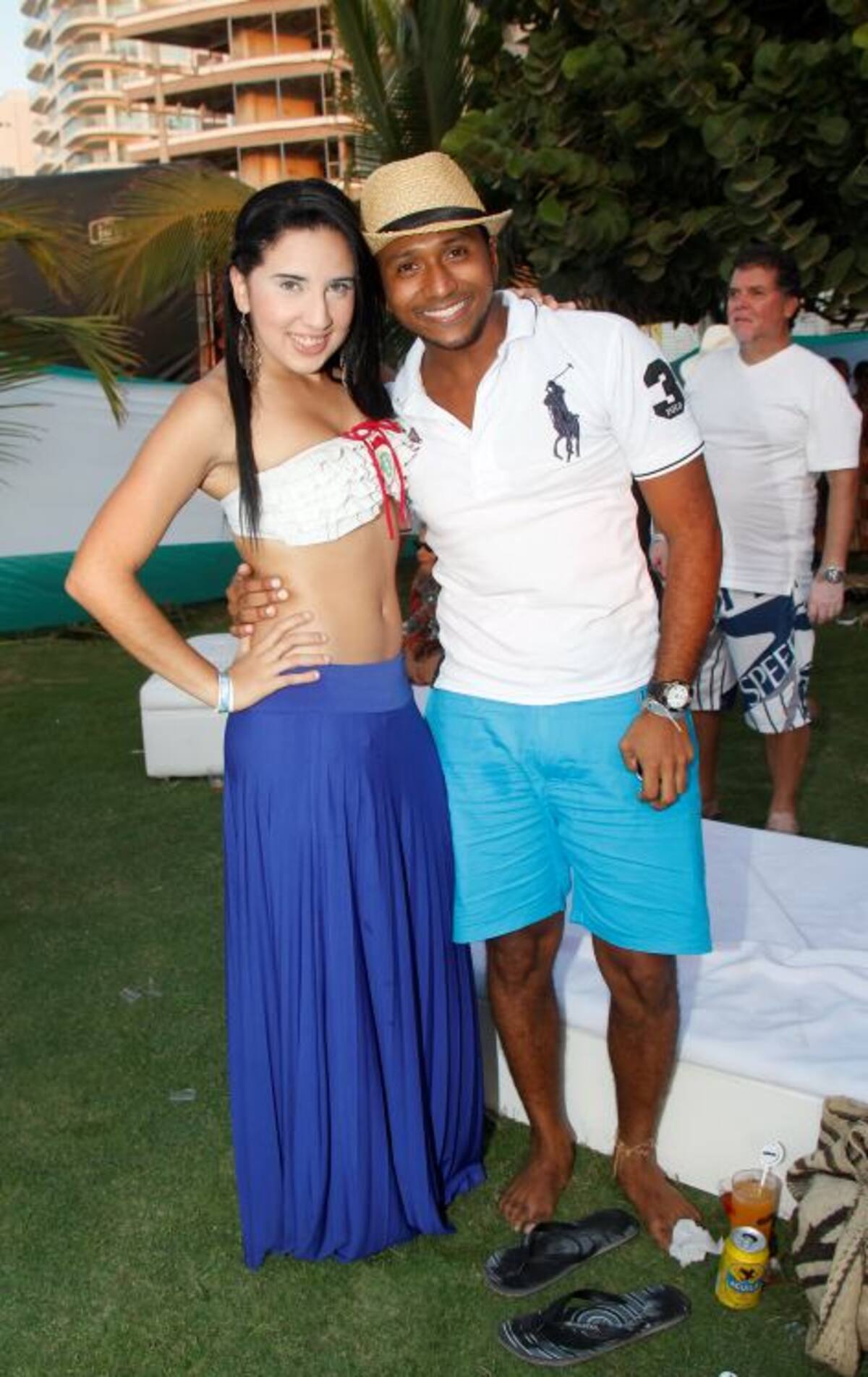 Paola Iriarte y Jorge Cots.