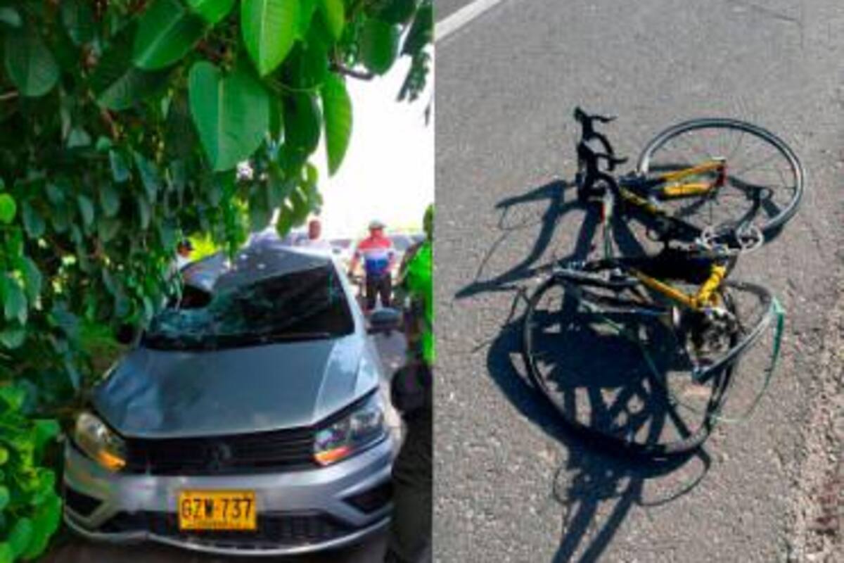 Vía al Mar: Al parecer manejaba ebrio, arrolló a ciclista y lo mató