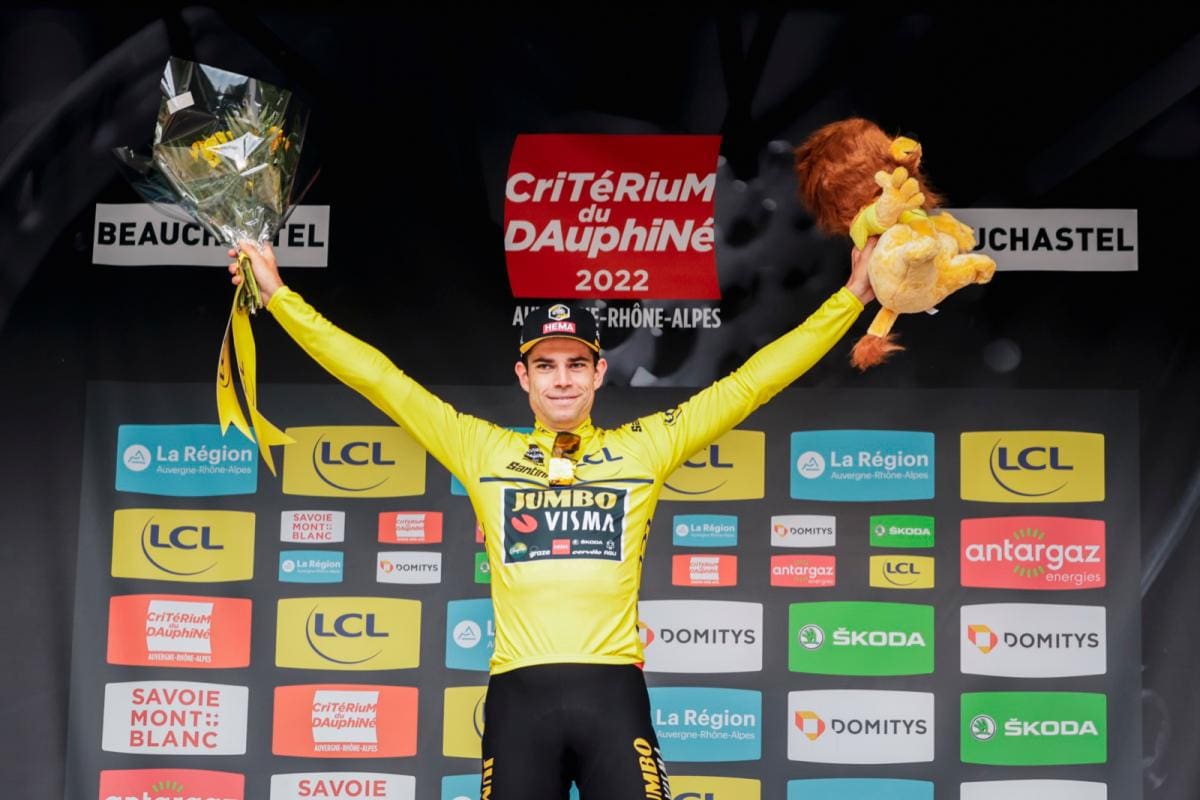 Wout Van Aert, primer líder del Criterium Dauphiné