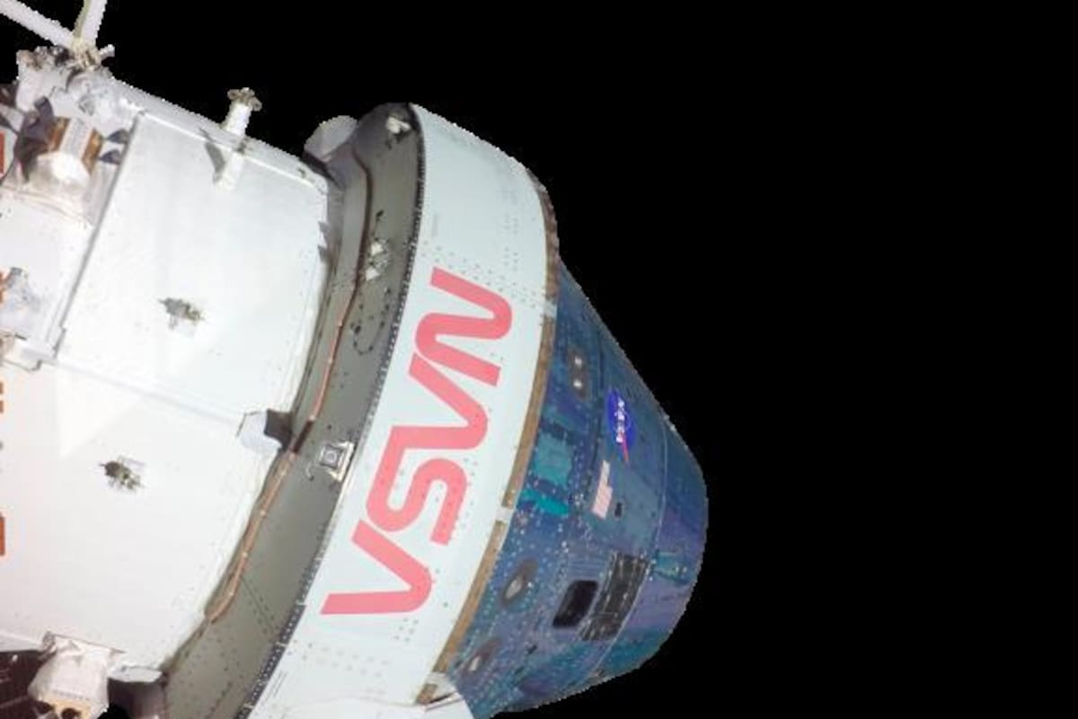 El último encuentro de Orion con la Luna antes de volver a la Tierra
