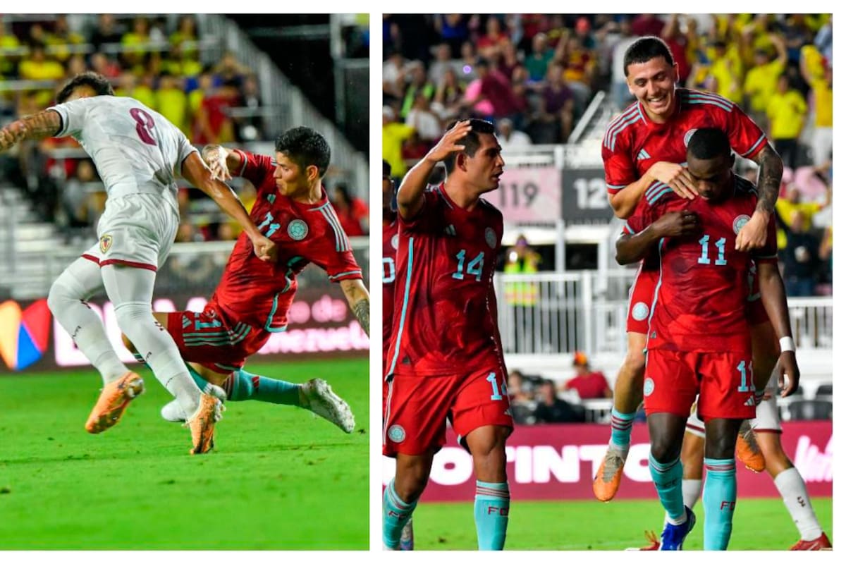 Colombia venció 1-0 a Venezuela en partido amistoso internacional