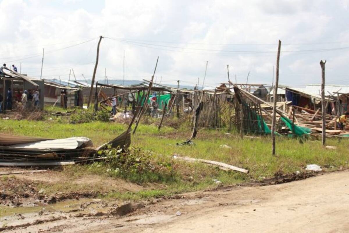 Los predios se encuentran a la salida del municipio, a un lado de la vía que conduce hacia Villanueva. Foto: Cortesía Fabián Burgos