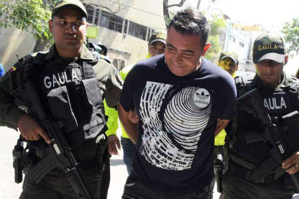Momento de la captura de Tomás Maldonado ‘el Sátanico’. //Cortesía