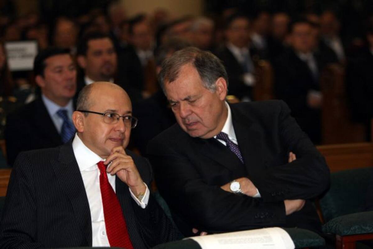 El fiscal Eduardo Montealegre y el procurador Alejandro Ordóñez. COLPRENSA