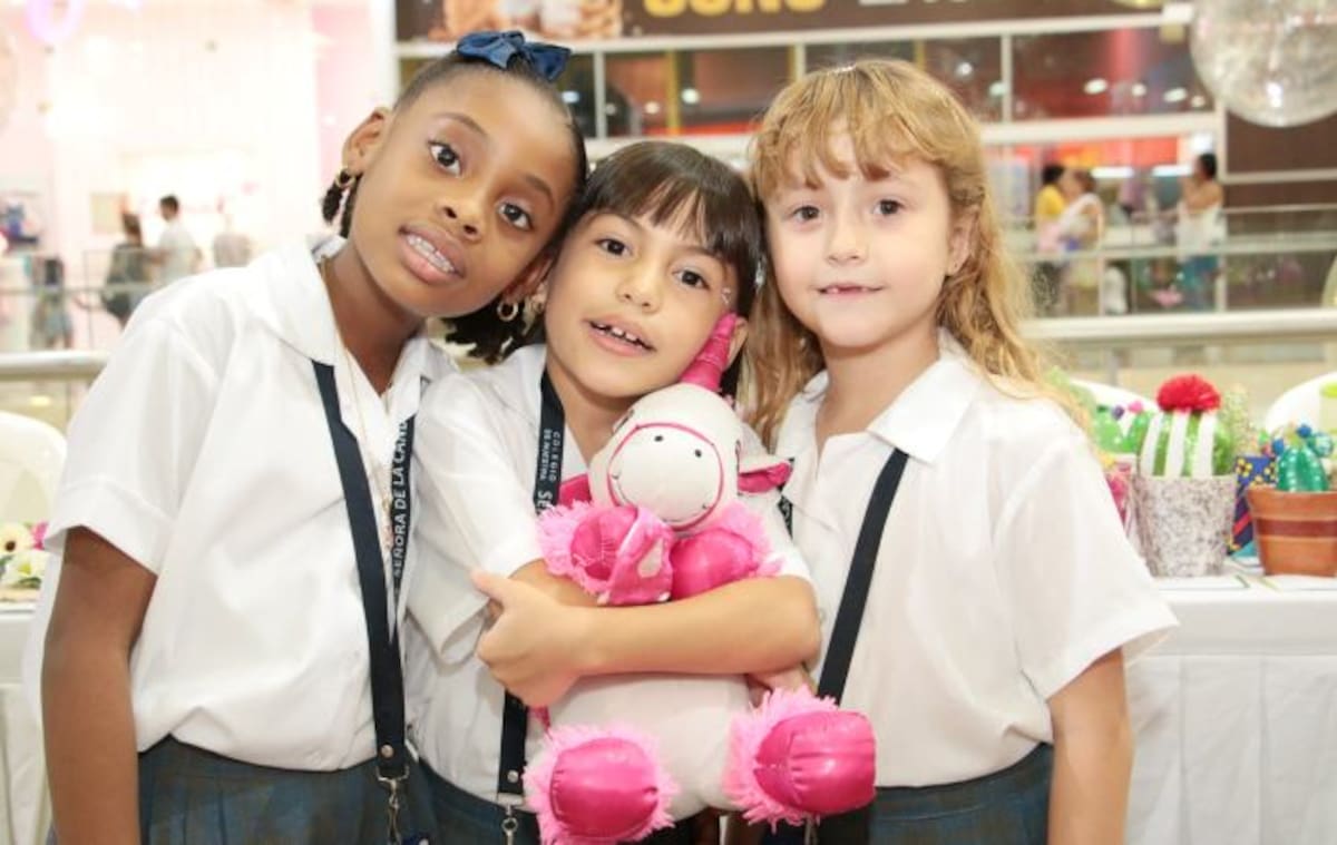 Isabela Julio, Mariana Sierra e Isabella Ramírez. Cortesía