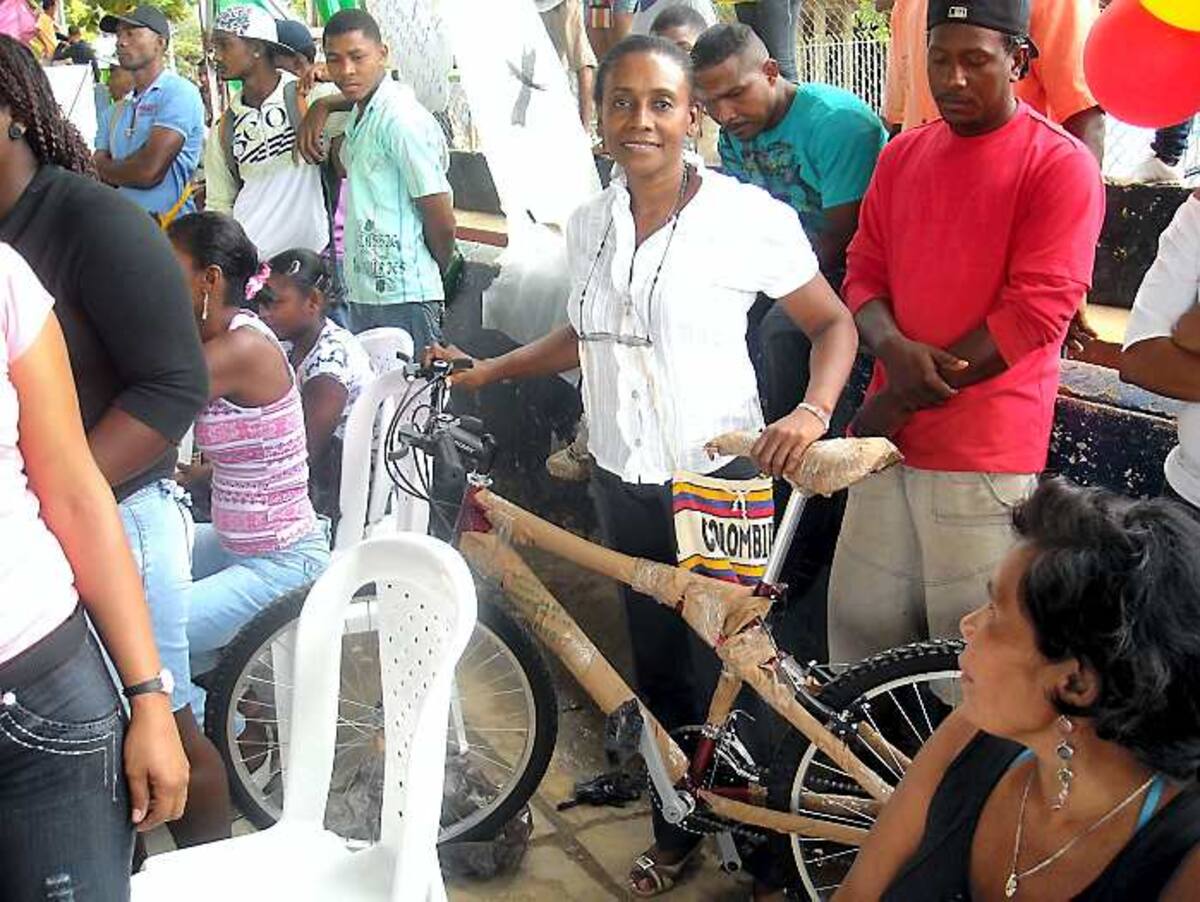 Durante la Feria fueron rifadas varias bicicletas todo terreno entre las comunidades participantes. CORTESÍA/