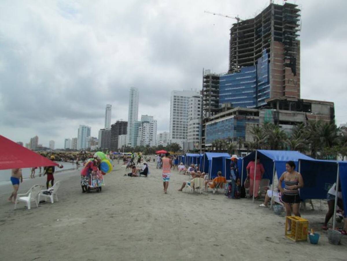 Playa de Bocagrande PEDRO TORRES-EL UNIVERSAL