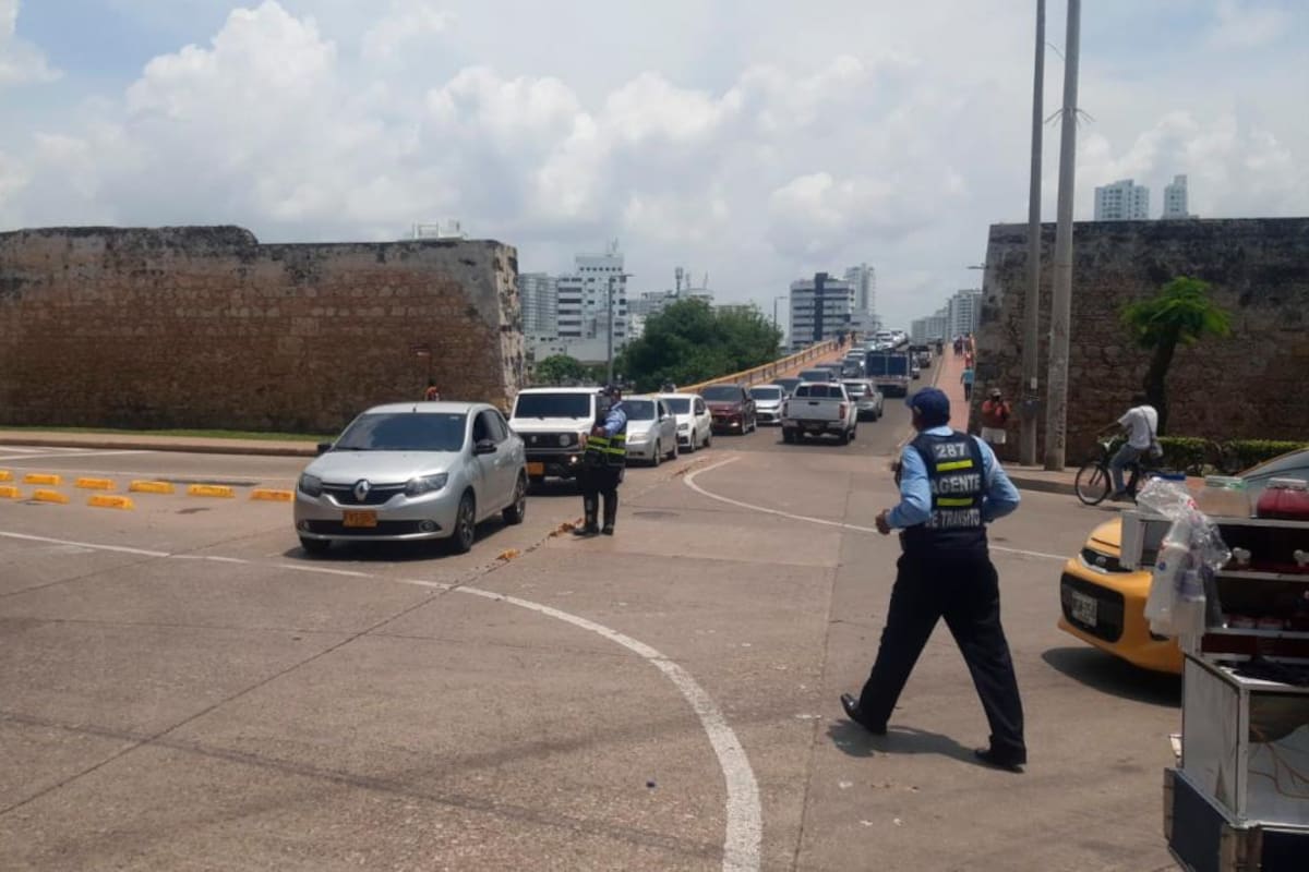 Taxistas levantan paro: se normaliza el tránsito vehicular en Cartagena
