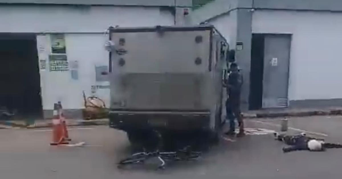 Alleged armored car robbery attempt sowed panic in Soacha: there are wounded