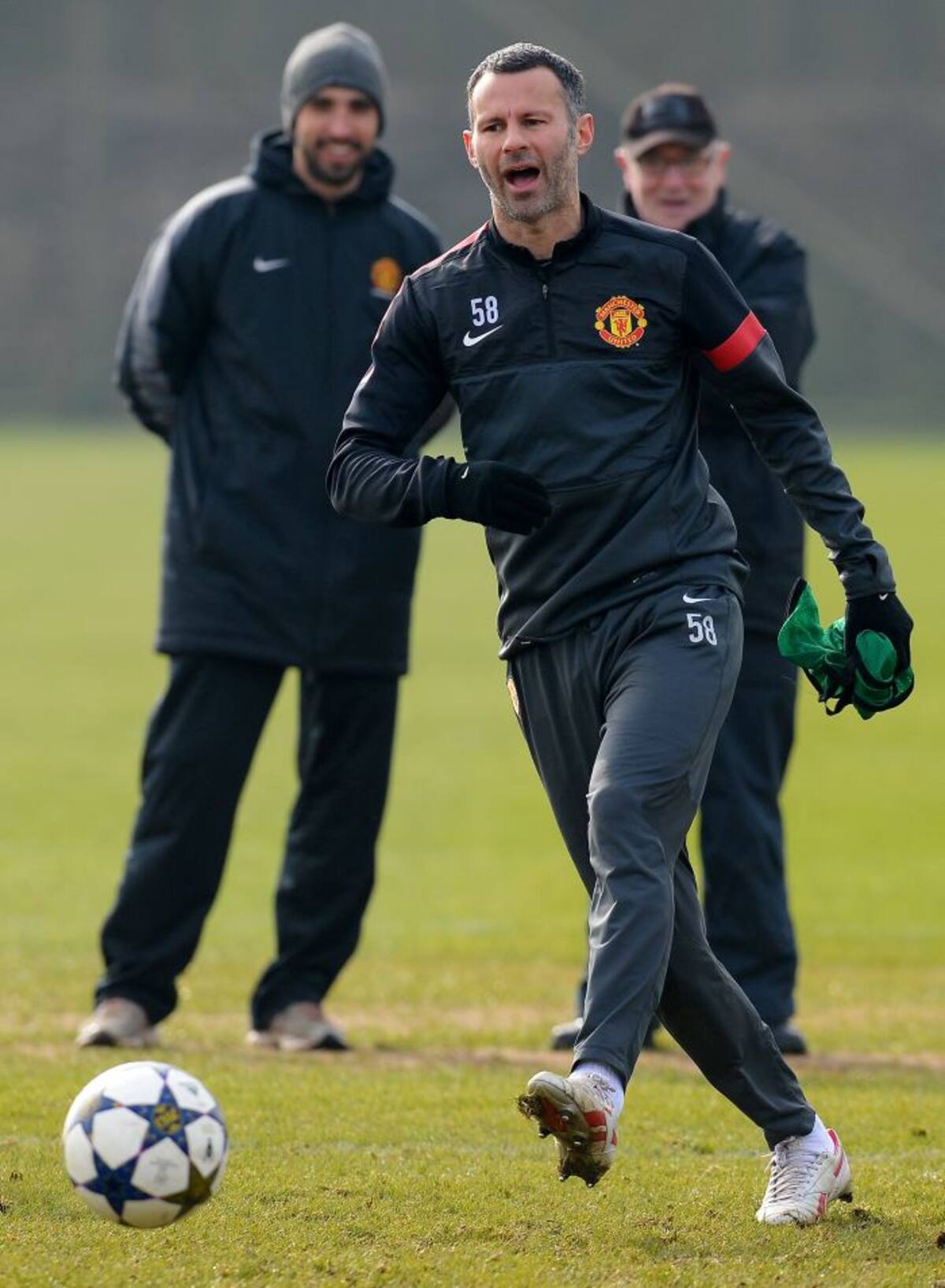 El veterano Ryan Giggs Cumple hoy sus 1000 partidos oficiales vistiendo los colores el United AFP ANDREW YATES