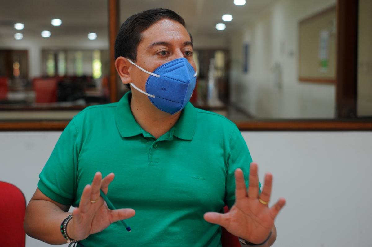 Carlos Amaya, exgobernador de Boyacá, precandidato y uno de los líderes del partido Alianza Verde. // Luis Eduardo Herrán