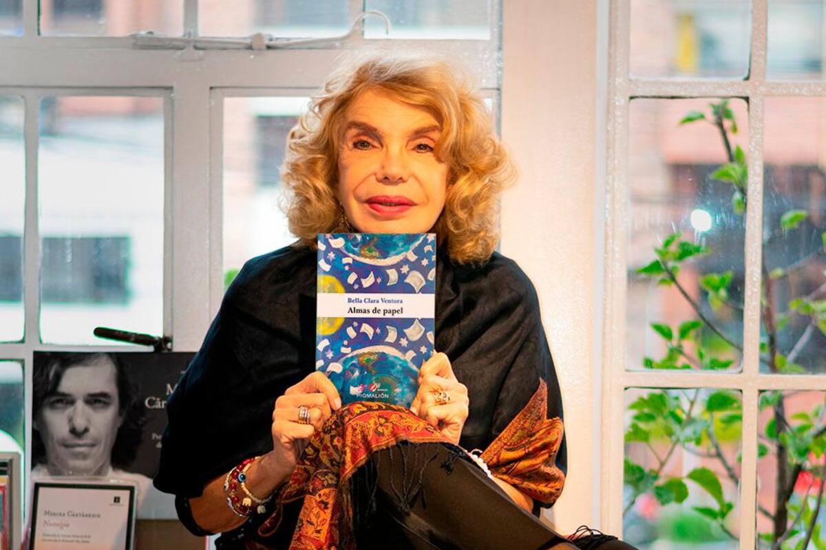 La escritora Bella Clara Ventura presenta su libro “Almas de papel”