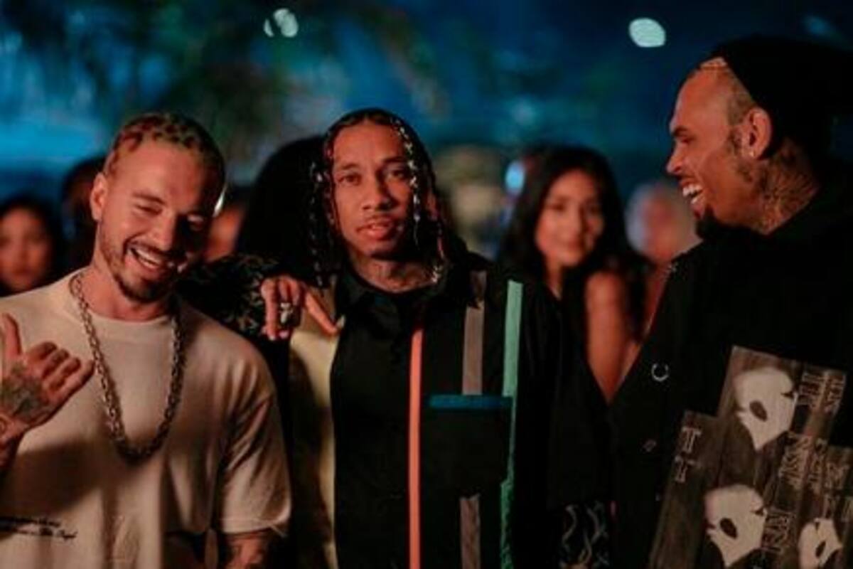 Pese a las críticas, J Balvin publicó video junto a Chris Brown