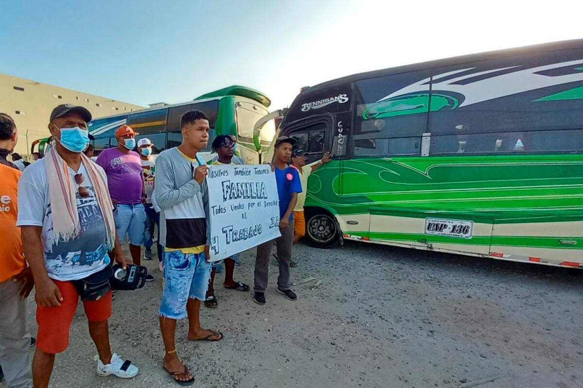 ¿En qué quedó la protesta de buseteros en Cartagena?