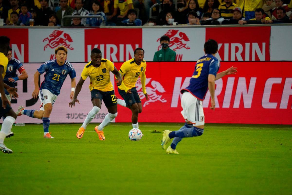 Ecuador, telonera del Mundial, empata en su último partido frente a Japón