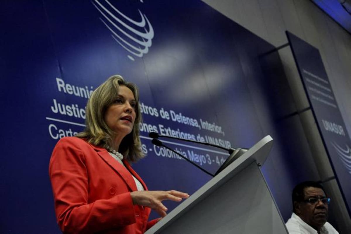 María Emma Mejía dejará este mes la secretaría general de Unasur. JULIO CASTAÑO BELTRÁN - EL UNIVERSAL
