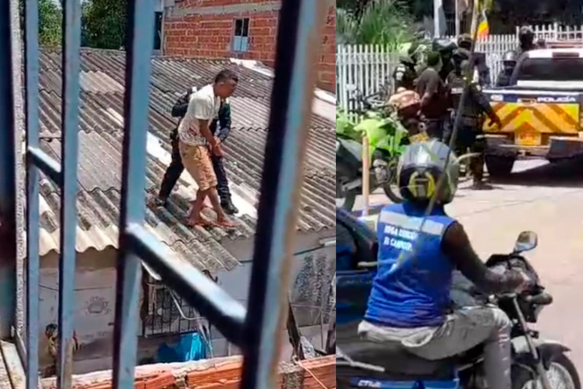 De película: persecución y captura de 3 presuntos delincuentes en Cartagena