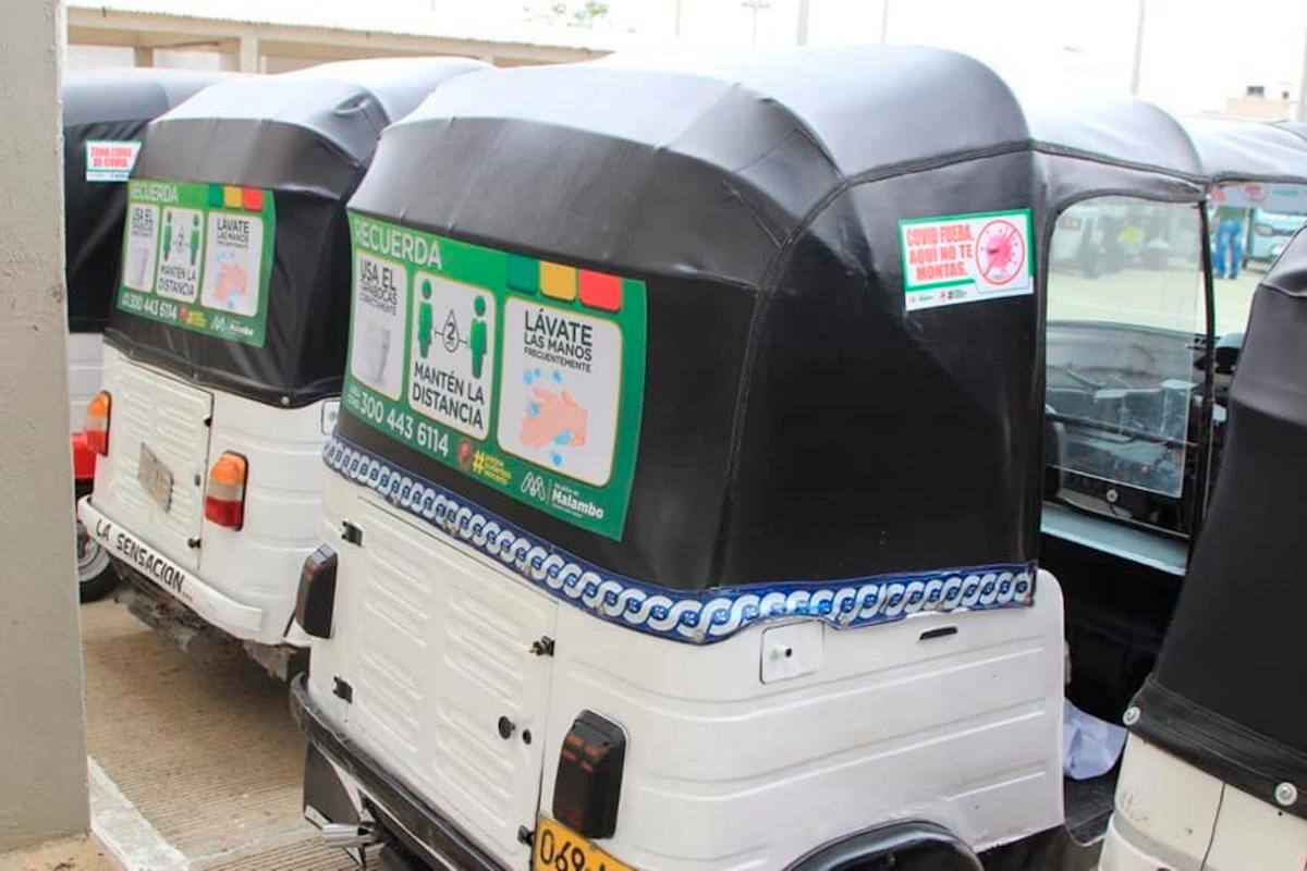 En Malambo, mototaxistas positivos con COVID-19 no cumplen aislamiento