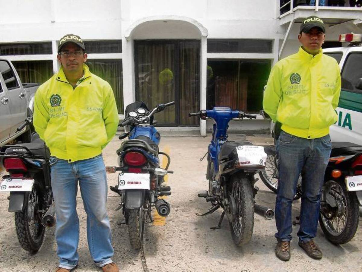 Tres motocicletas fueron inmovilizadas por tener inconsistencias en sus sistemas de identificación.