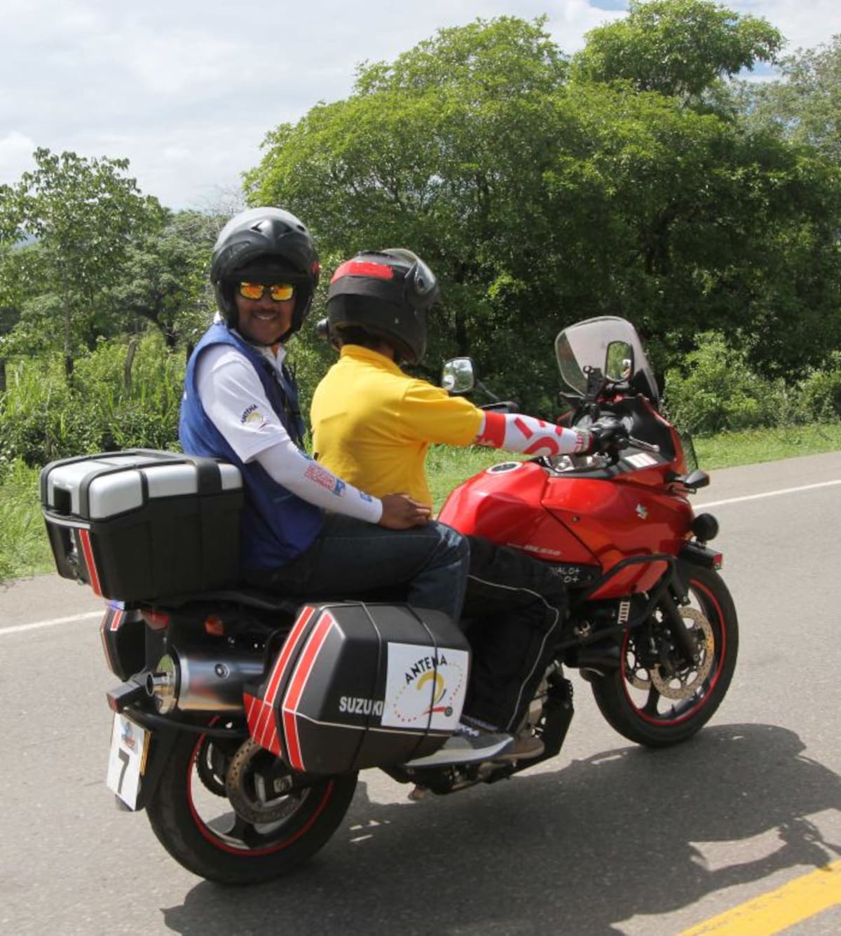 Alexis Herrera, comisario de ciclismo cartagenero. EL UNIVERSAL