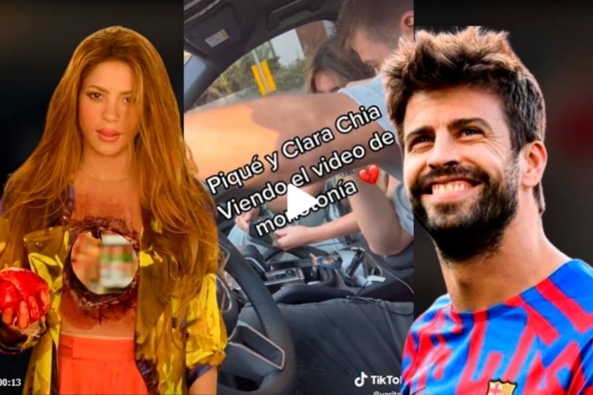 Video: ¿Piqué y Clara Chía ven el video de ‘Monotonía? Se hace viral