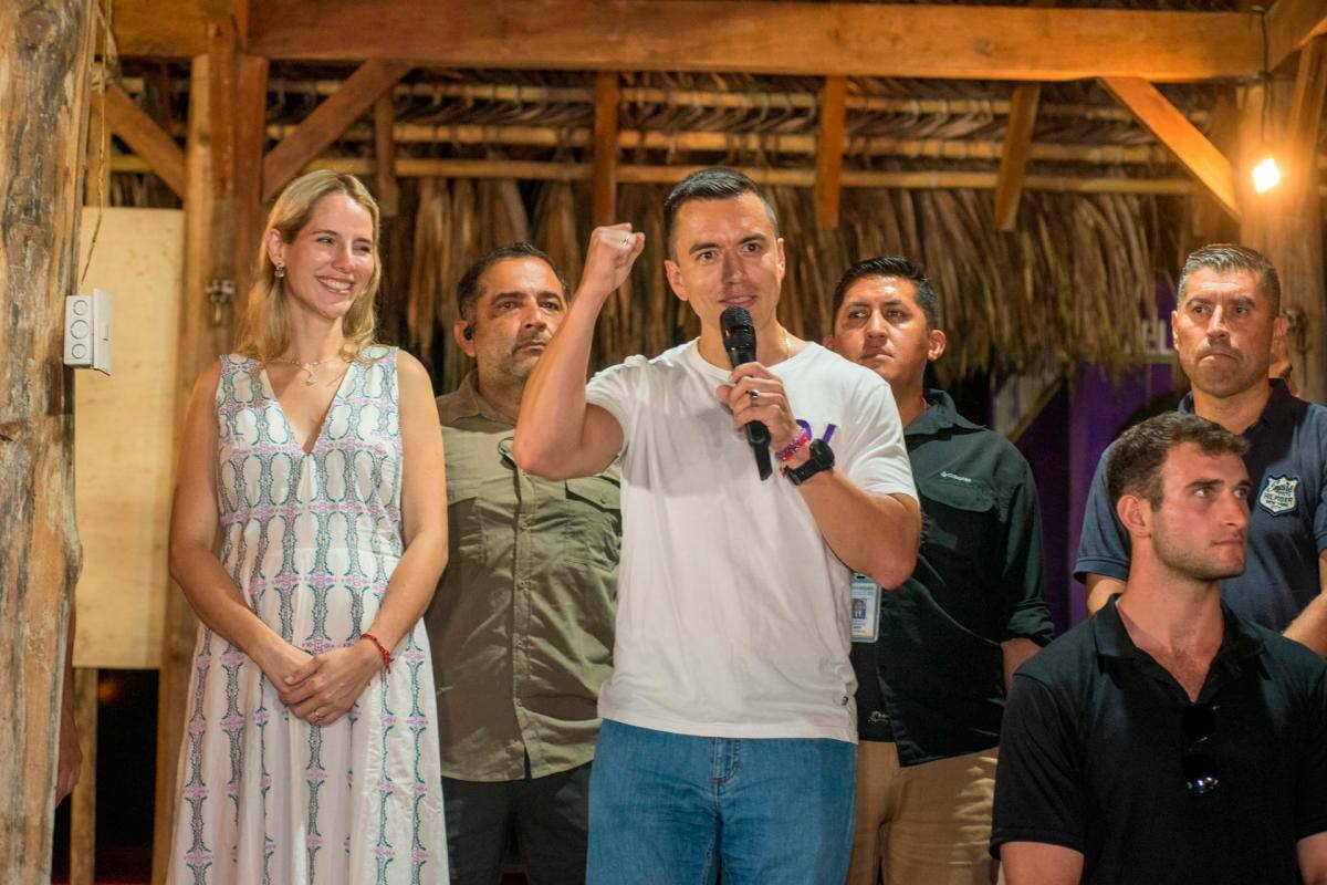 Estas fueron las primeras palabras del presidente electo de Ecuador