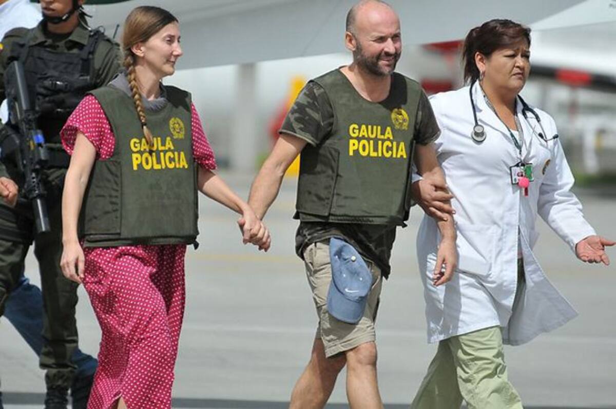 Los españoles secuestrados. COLPRENSA