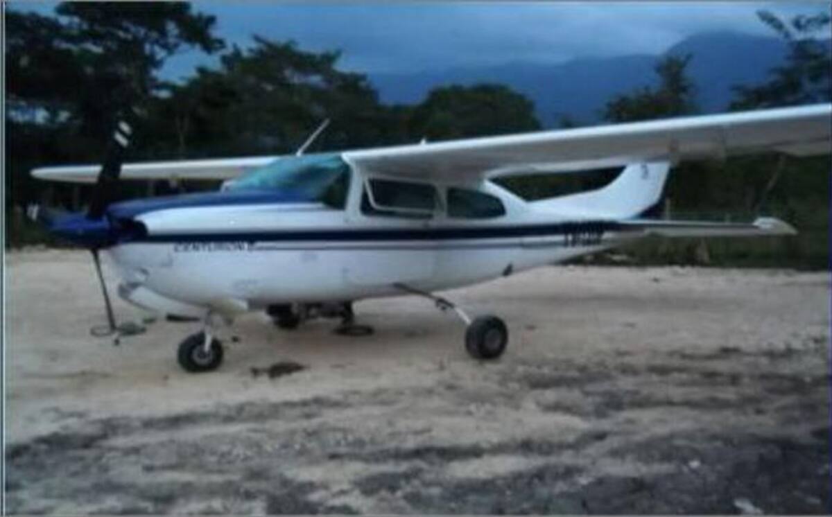 Avioneta interceptada por las Farc.