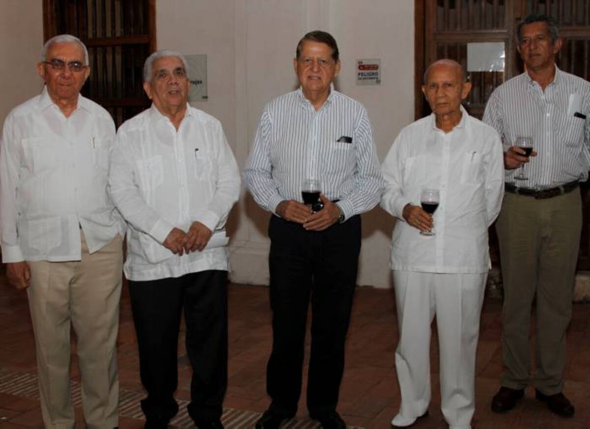 Rafael Ballestas, Darío Morón, León Trujillo, Rodolfo Nieves y Fernando Barboza.