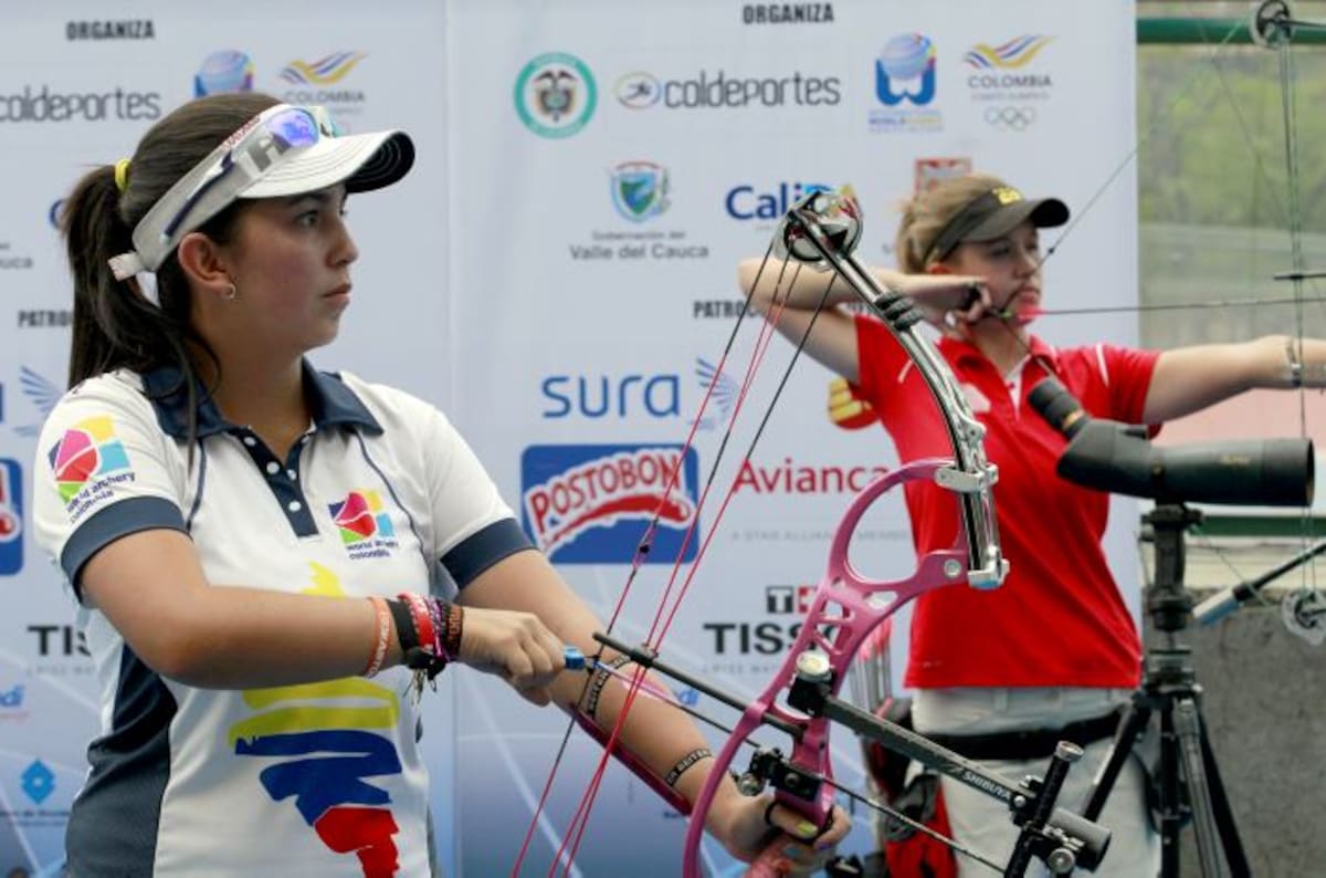 Colombia obtuvo nuevas medallas en el tiro con arco. COLPRENSA