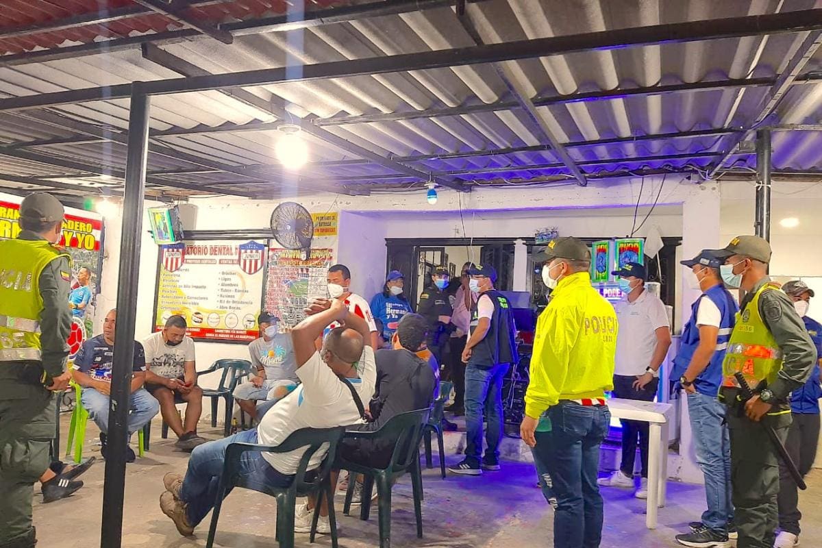 Policía destacó el buen comportamiento de los atlanticenses
