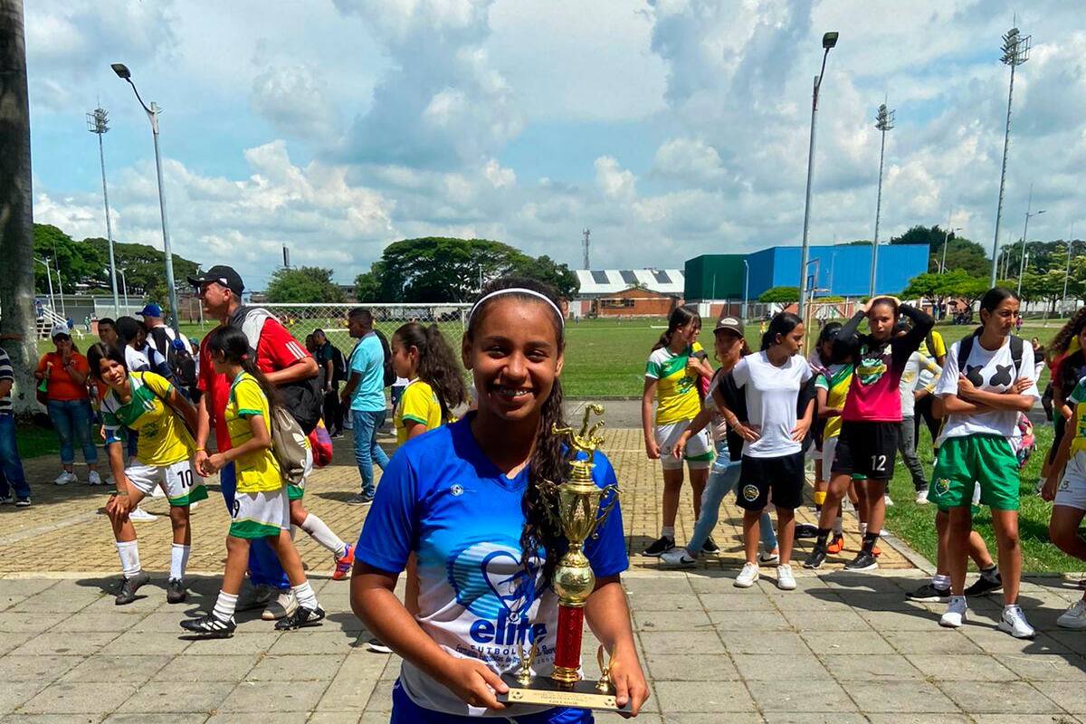 Jadeth Ceballos espera tener un cupo en la Selección Colombia sub 17