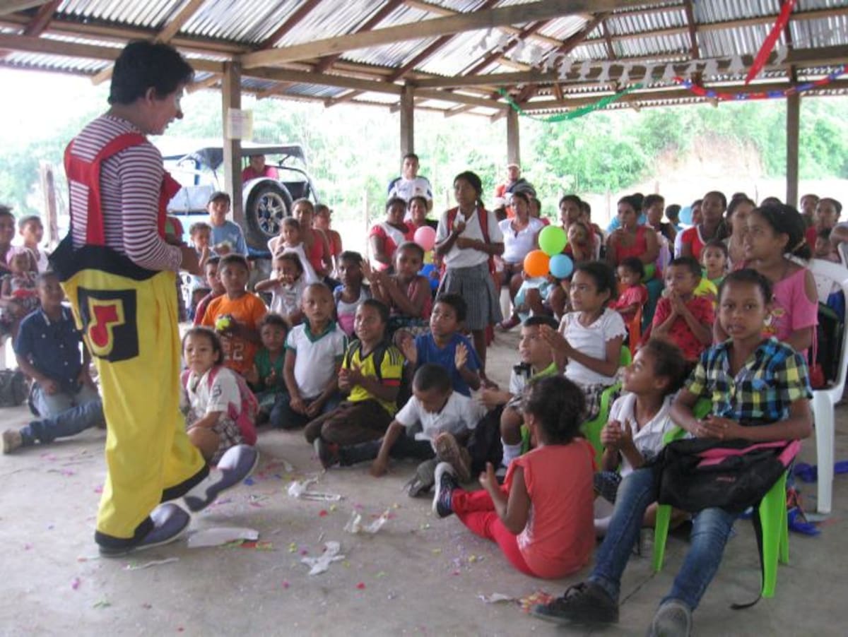 Los niños tuvieron una jornada llena de juegos. LILA LEYVA - EL UNIVERSAL
