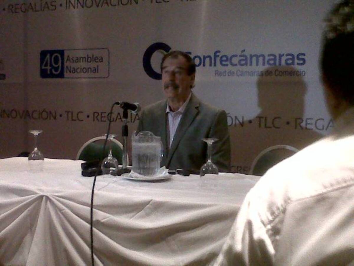 Vicente Fox, expresidente de México. Cortesía Vanesa Reyes