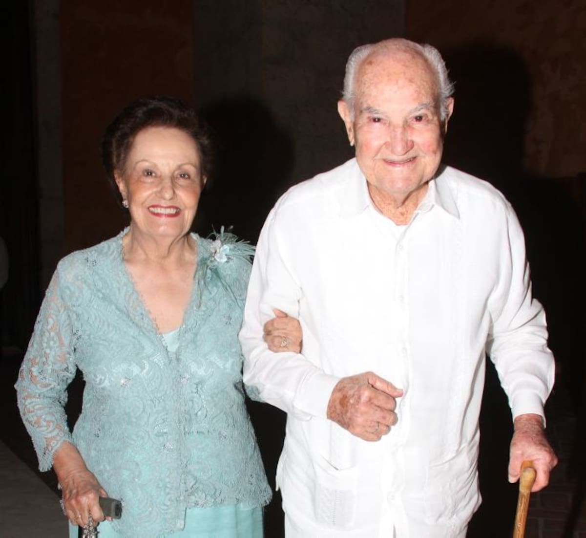 Judith Perdomo de Araújo y Alberto Araújo Merlano.