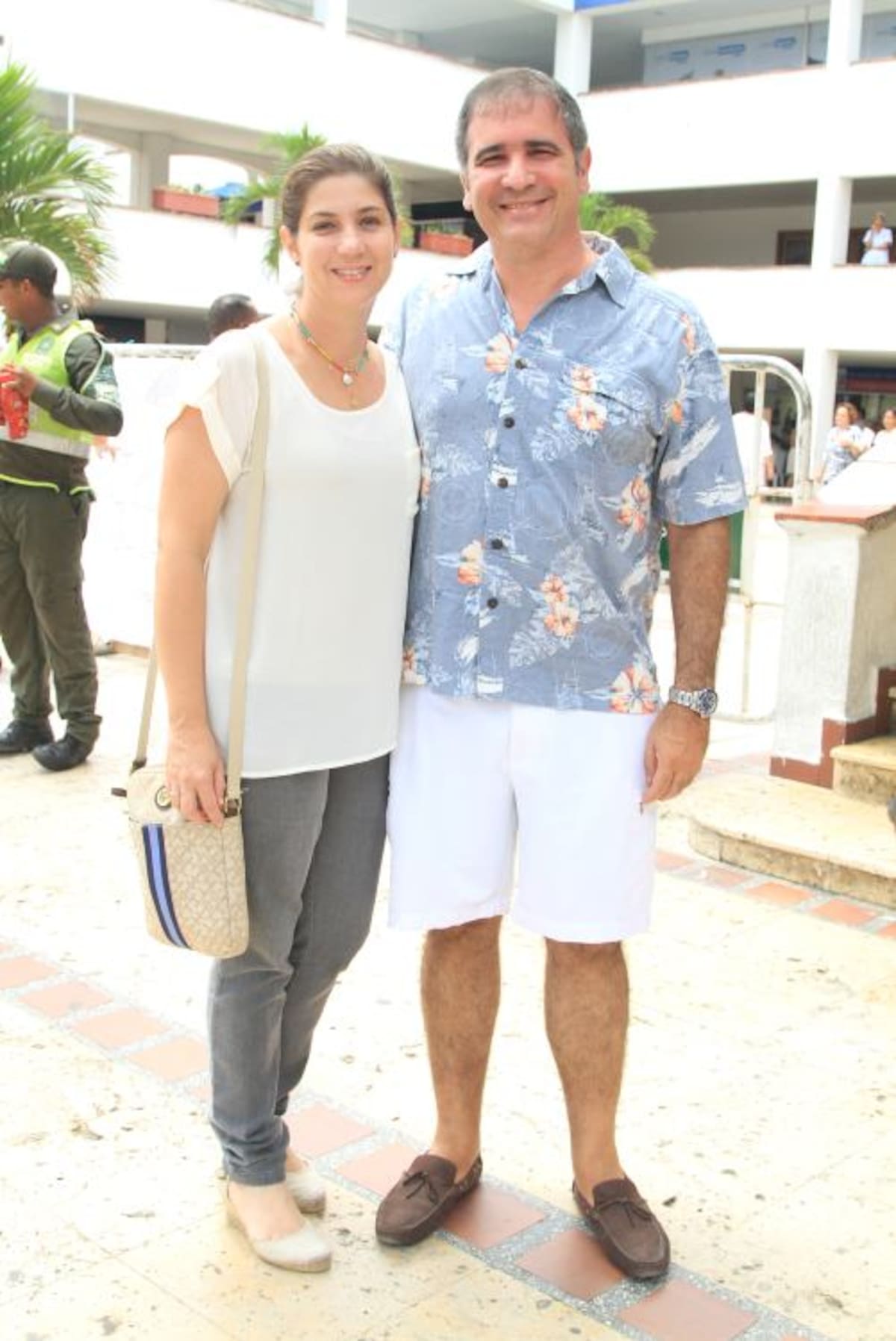 María Isabel Cañas y Javier Zurek.