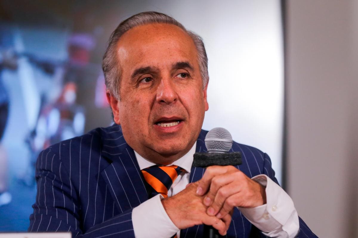 Guillermo Reyes, ministro de Transporte saliente.