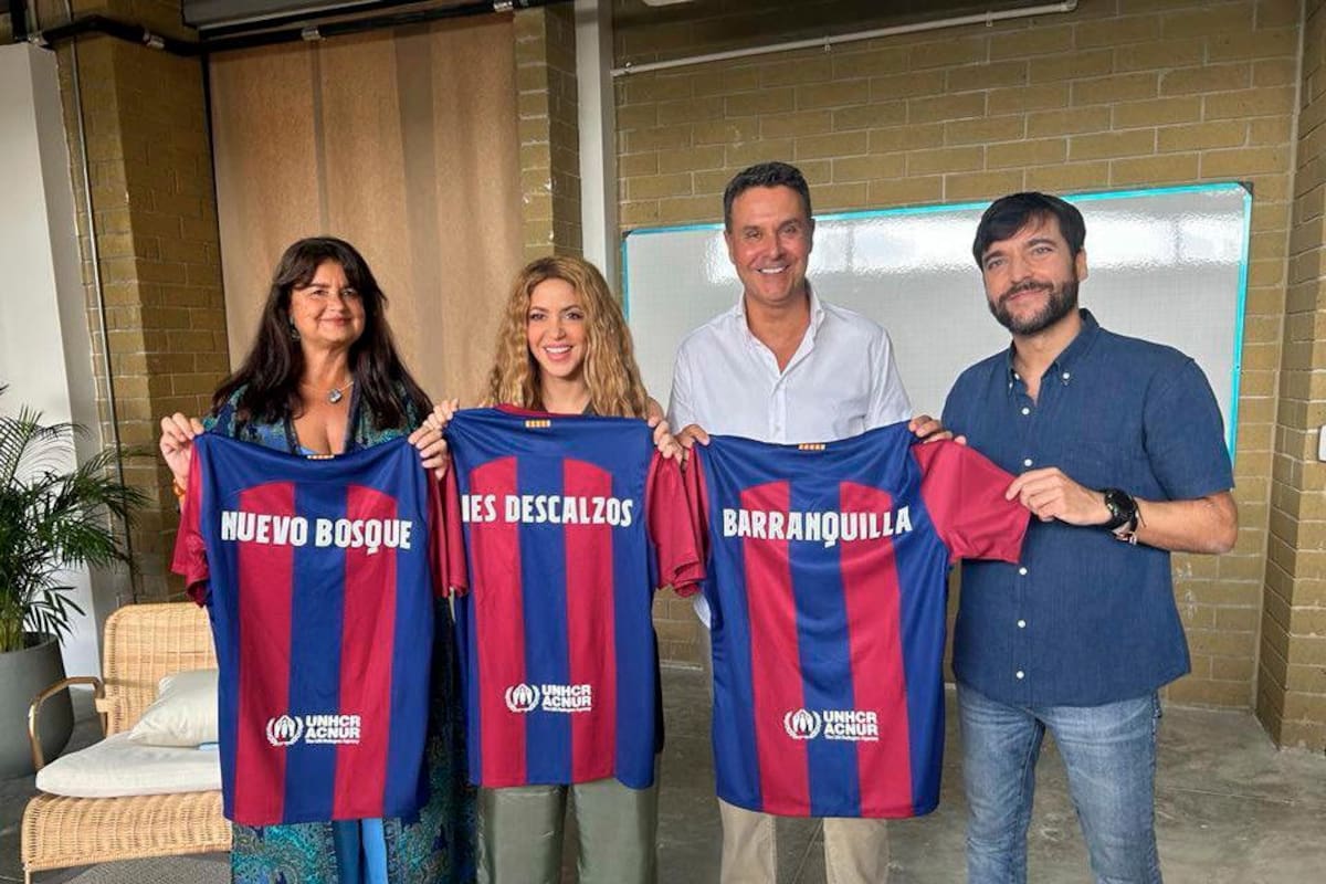 “Esto es pa’ que te mortifique”: Shakira posó con la camiseta del Barcelona
