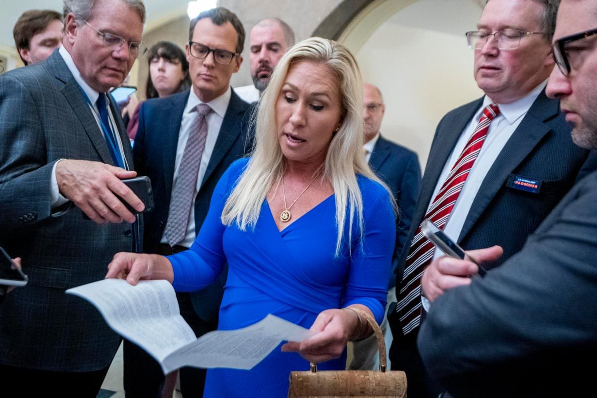 Congresista afín a Trump intenta destituir al presidente de la Cámara Baja