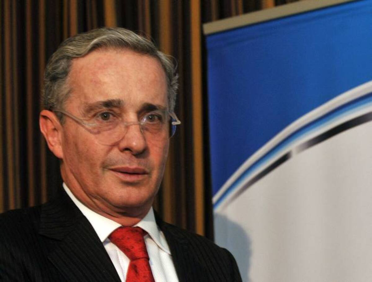 Álvaro Uribe Vélez, expresidente de Colombia. AFP GUILLERMO LEGARIA