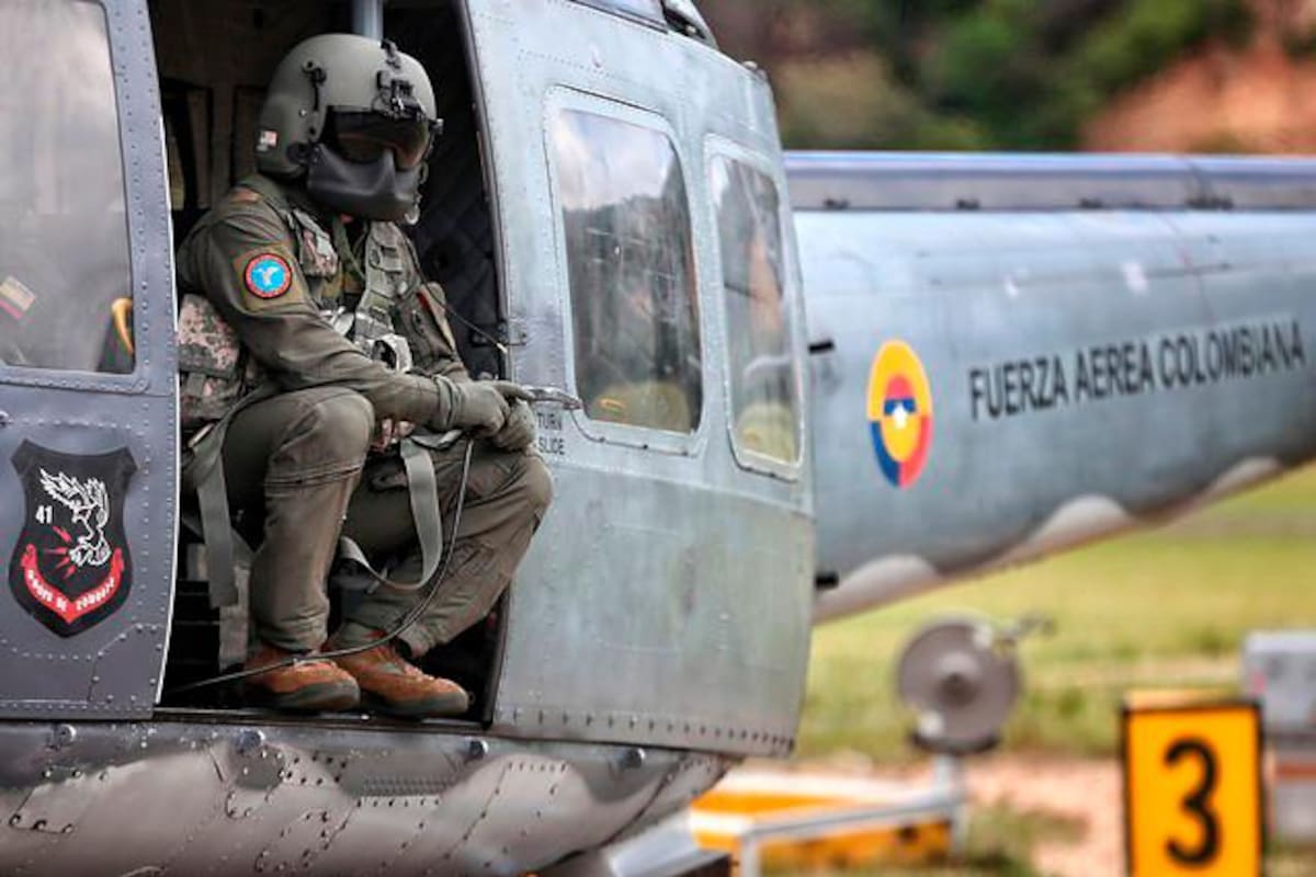 Aeronave ilegal es interceptada por la FAC en el sur de Colombia