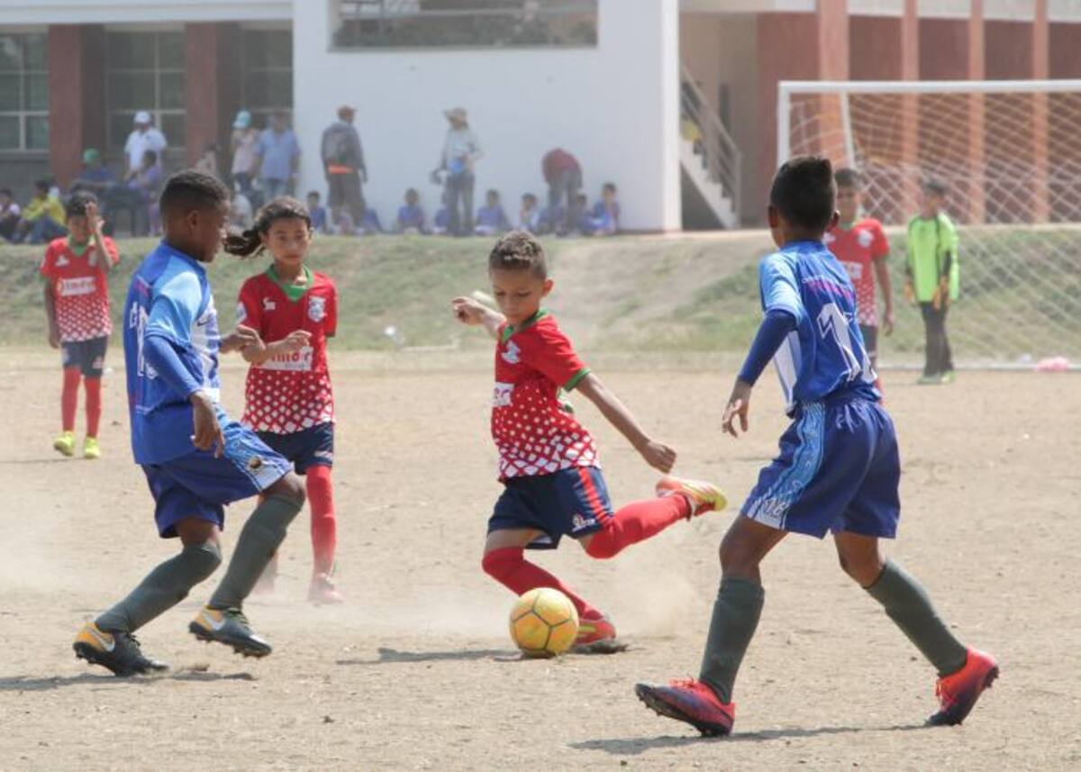 Escuela Talentos Cartageneros derrotó 2-1 a Escuela Marsan, de Sincelejo, en la categoría Pollito.