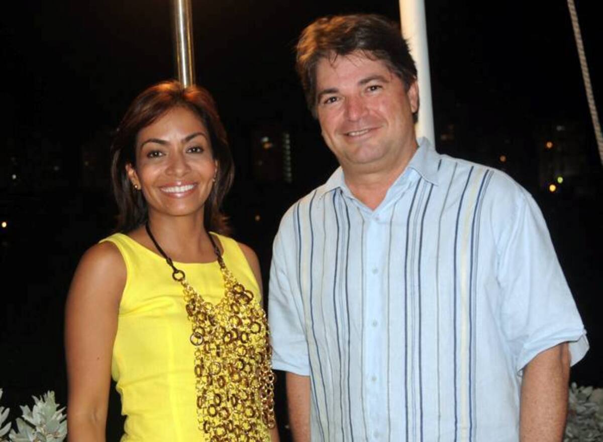 Zully Salazar, presidenta ejecutiva de la Corporación Turismo Cartagena de Indias y Rodrigo Maldonado, Rodrigo Maldonado, presidente de Anato, Capítulo Noroccidente. CORTESÍA