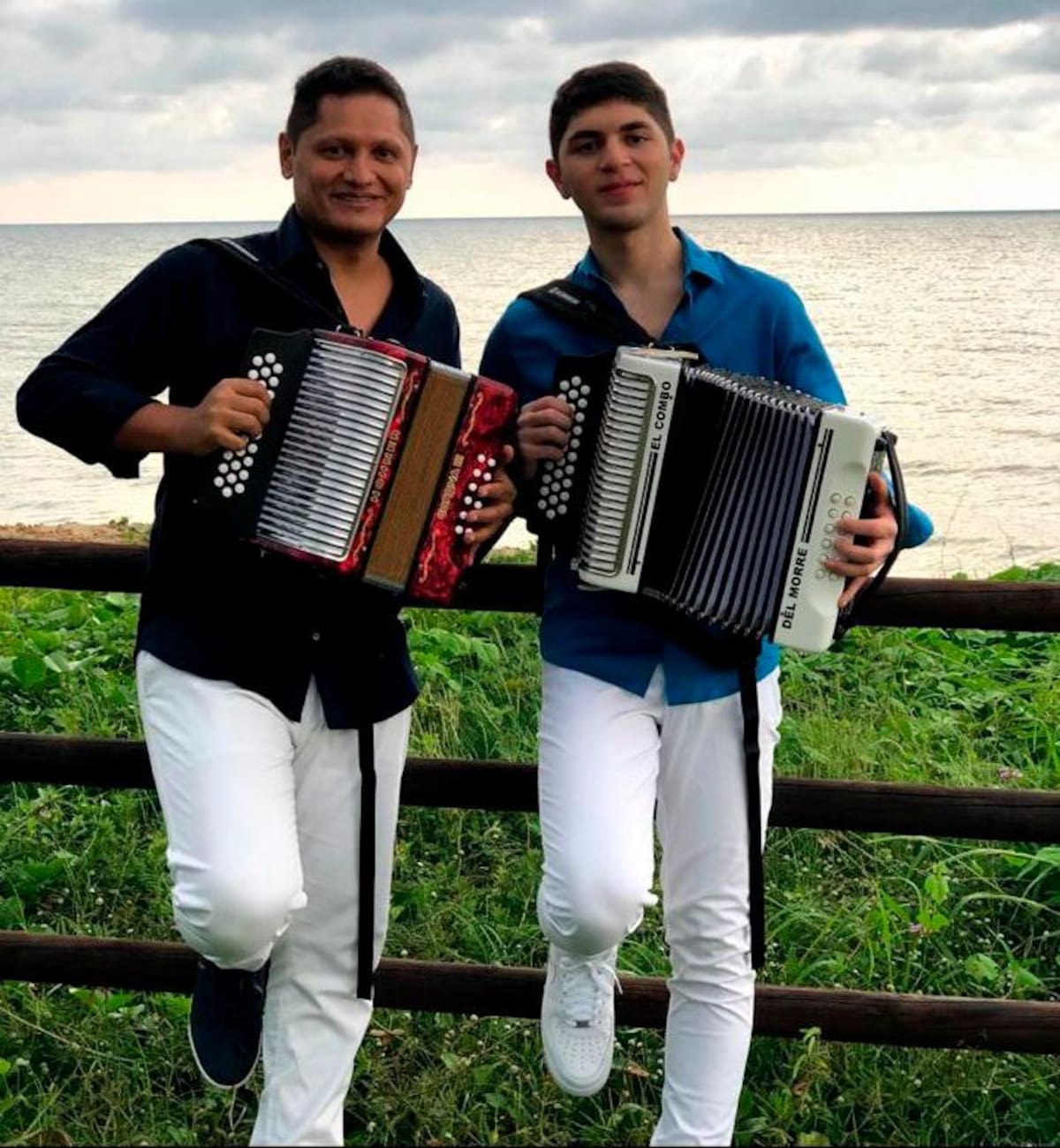 ‘Morre’ Romero y su hijo José Rafael.