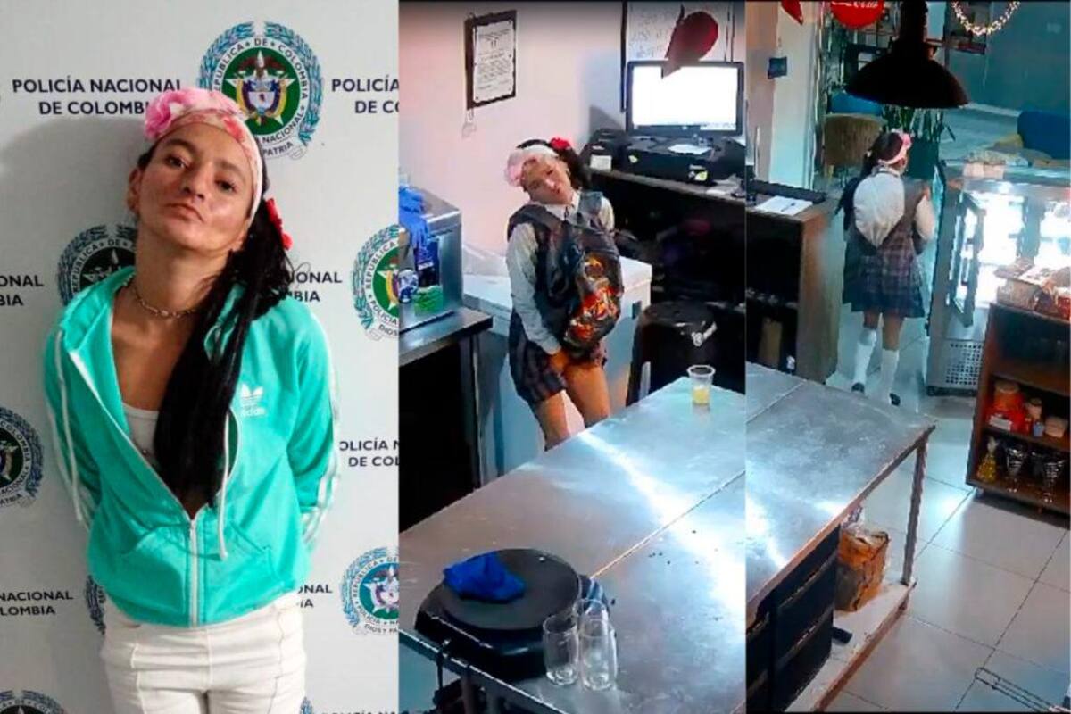 Mujer se disfraza de colegiala para robar: así opera ‘la Peligrosa’