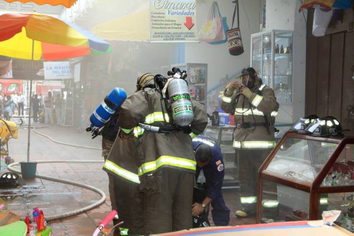 El Cuerpo de Bomberos de Cartagena atendió en el 2011 3.157 casos, 91 menos que en el 2010. Sigue siendo el ataque de abejas, los casos que más se reportan. archivo