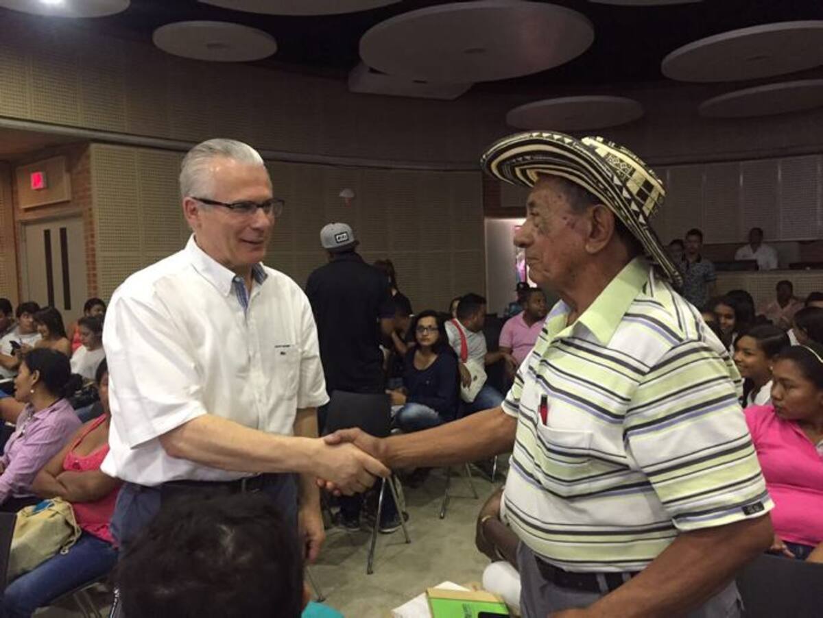 Baltazar Garzón en foro en El Carmen de Bolívar Lila Leyva - El Universal