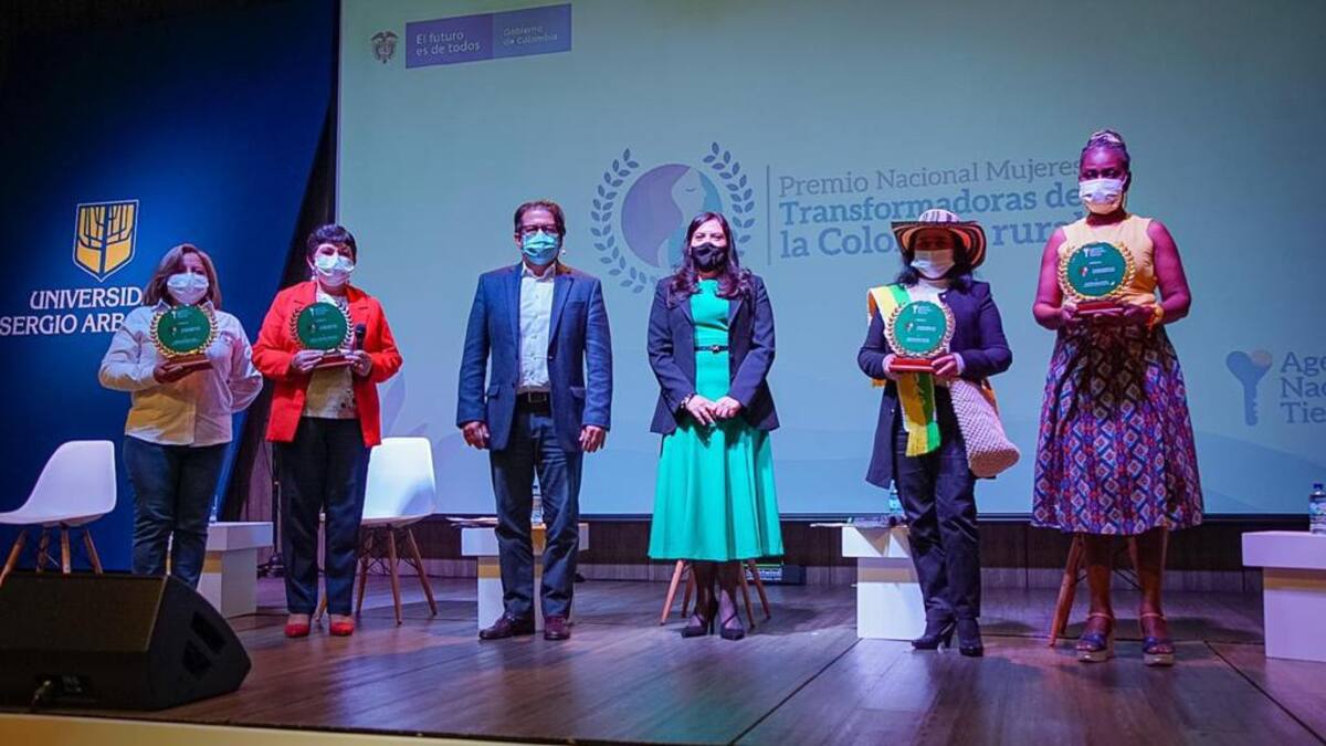 La premiación se cumplió por parte de la ANT y Minagricultura//Cortesía.